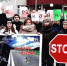 Белгородские старшеклассники призвали к соблюдению дорожных правил тематической инсталляцией - ГИБДД