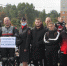 Белгородские мотоциклисты организовали фотоинсталляцию в поддержку дорожной безопасности - ГИБДД