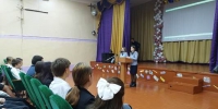 Сотрудники КП-8 рассказали школьникам об обучении в ведомственных ВУЗах - УФСИН