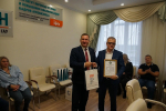Вручение дипломов о профессиональной переподготовке!