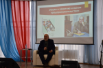 В Ракитном состоялась творческая встреча с заслуженным работником культуры России, историком, писателем, общественным деятелем Виктором Овчинниковым.