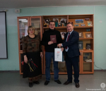 Вручение слушателям дипломов о профессиональной переподготовке
