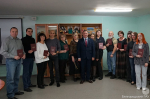 Вручение слушателям дипломов о профессиональной переподготовке