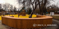 В Белгороде обновили детский городок в парке Ленина - БелПресса