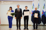 Вручение стипендии Губернатора Белгородской области для поддержки лучших студентов, обучающихся в профессиональных образовательных организациях и образовательных организациях высшего образования