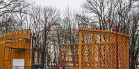 В Белгороде завершается строительство открытого кинотеатра в парке им. В.И. Ленина - Belnovosti.Ru