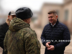 Мэр встретился с бойцами отряда «БАРС-Белгород»