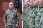 Добровольцам отряда «Барс» передали боевое знамя