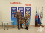 Росгвардеец провел урок  мужества, посвященный 82-й годовщине Сталинградской битвы с белгородскими школьниками