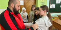 Обучающиеся Разуменской СОШ №3 поучаствовали в занятии по оказанию первой помощи - Сетевое издание Знамя 31