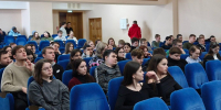 Сотрудники ПДН и ОНК районного отдела полиции встретились с обучающимися СПО БелГАУ - Сетевое издание Знамя 31