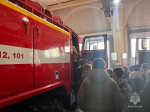 Школьники жуковской школы познакомились с работой пожарных
