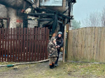 «Там люди, и я им нужен». Участковый из белгородского села спас двух женщин при пожаре - Изображение