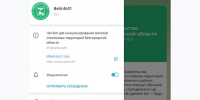 Вячеслав Гладков сообщил о возобновлении работы чат-бота для помощи отселённым белгородцам - БелПресса