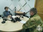 В Белгороде росгвардеец выступил в ведомственной радиорубрике «Росгвардия. Актуально»