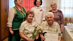 Супружеская пара из Пушкарского поселения отметила 60-летие совместной жизни