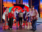 На съёмках передачи «Песни от всей души» / Фото: из личного архива Марии Чертковой и Александра Рогозина
