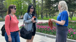 Белгородцы присоединились к международной акции «Георгиевская ленточка»
