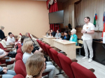 В Северной СОШ №2 прошла открытая встреча с учениками и родителями в формате «вопрос-ответ».