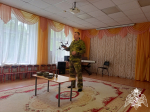 Белгородский росгвардеец провел «урок безопасности» с дошкольниками