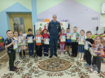 Познавательная встреча со спасателями