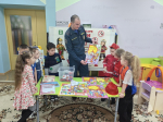 Познавательная встреча со спасателями