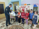 Познавательная встреча со спасателями