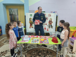 Познавательная встреча со спасателями