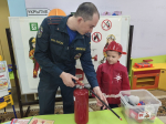 Познавательная встреча со спасателями