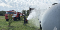 В Белгороде прошла тренировка по ликвидации разлива  нефтепродуктов - МЧС