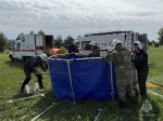 В Белгороде прошла тренировка по ликвидации разлива  нефтепродуктов