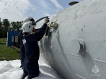 В Белгороде прошла тренировка по ликвидации разлива  нефтепродуктов