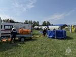 В Белгороде прошла тренировка по ликвидации разлива  нефтепродуктов