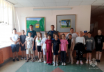 В пришкольных лагерях проходят встречи с огнеборцами