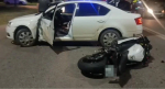 В Белгороде мотоциклист получил травмы после столкновения с иномаркой