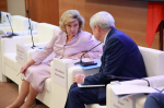 Татьяна Николаевна Москалькова представила тематический доклад: «Защита прав инвалидов в Российской Федерации»