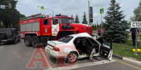 В Строителе в ДТП с пожарной машиной погибла женщина, два ребёнка пострадали - Мир Белогорья