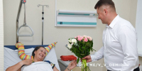 Валентин Демидов навестил белгородцев, пострадавших от атаки БПЛА 16 июля - Мир Белогорья