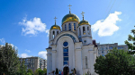 В Белгороде завершают реконструкцию сквера у храма Почаевской иконы Божьей Матери