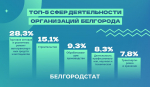 Белгородстат назвал среднюю зарплату жителей Белгорода