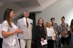 Студенты и сотрудники НИУ «БелГУ» побывали на выставке работ легендарных Кукрыниксов