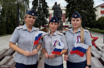 В праздничных акциях, посвященных Дню Государственного флага Российской Федерации, приняли участие сотрудники УИС Белгородской области