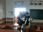 На территории филиала Воронежского экономико-правового института прошли пожарно-тактические учения