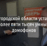В Белгородской области установят более пяти тысяч умных домофонов - Fonar.Tv