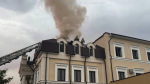 Вчера в Белгороде на ул. Магистральной загорелось административное здание