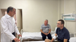 Вячеслав Гладков навестил белгородцев, пострадавших при атаках ВСУ