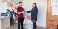 Сегодня особенно приятно видеть на избирательных участках тех, для кого этот опыт — первый в жизни. - Администрация Белгородского района