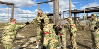 Финалисты «Первого учителя» посетили центр военно-спортивной подготовки «Воин» в Губкине - Мир Белогорья