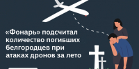 «Фонарь» подсчитал количество погибших белгородцев при атаках дронов за лето - Fonar.Tv