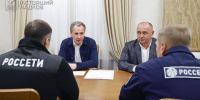 Гладков и Цивилев обсудили ликвидацию последствий обстрела Белгорода - Мир Белогорья